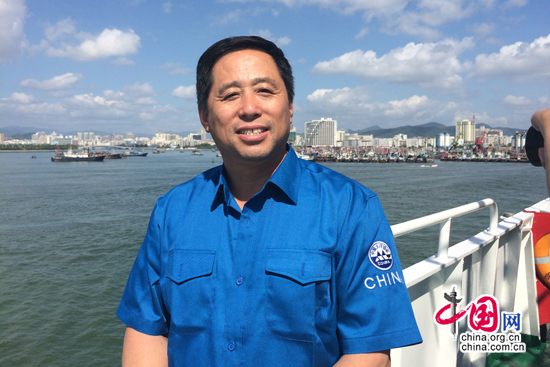 ,“大洋一号”船船长曹业政接受中国网记者专访 ,“大洋一号”船船长曹业政接受中国网记者专访